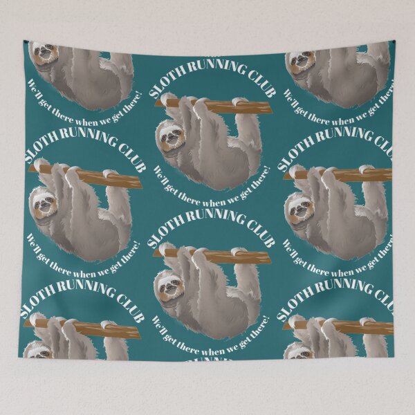 Item preview, Sloth on the tree designed and sold by VintageroqVinyl.