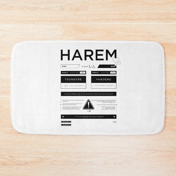 Item preview, Anime Harem designed and sold by lonelyweebshop.