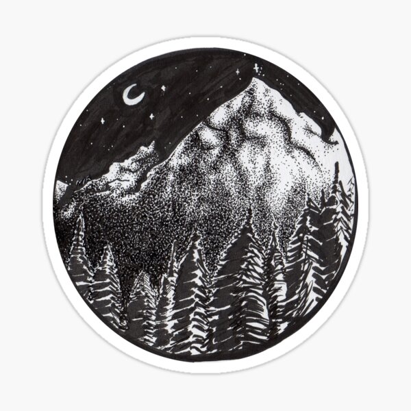 Item preview, Mountain Forest designed and sold by nadraws.