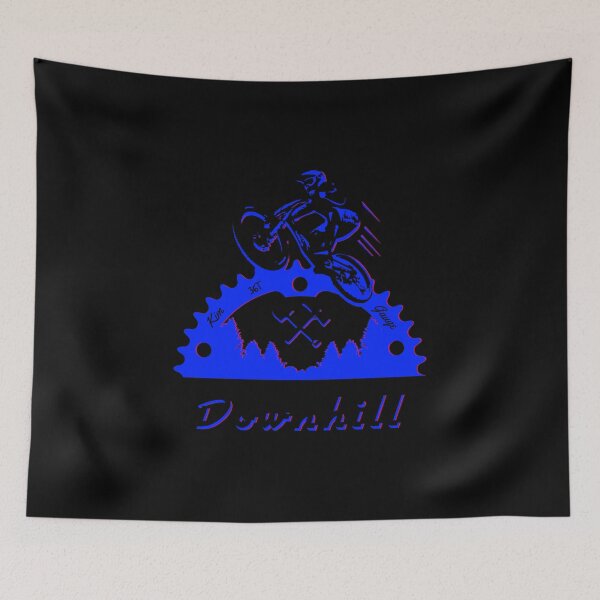 Item preview, Downhill in blue designed and sold by Kim Gauge.