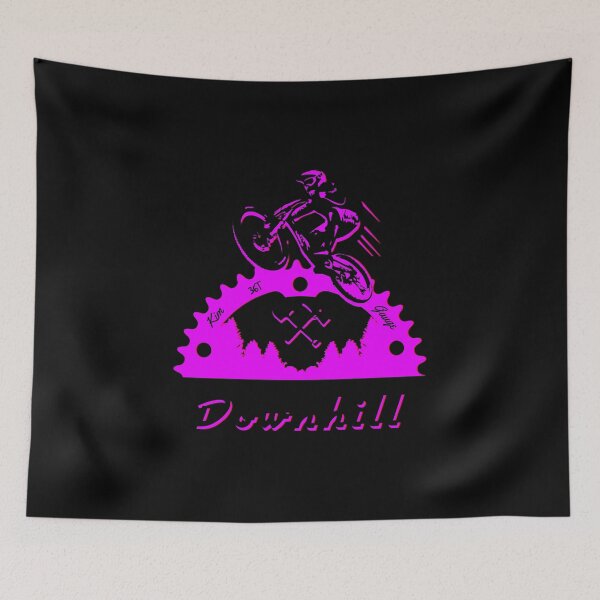 Item preview, Downhill in purple designed and sold by Kim Gauge.