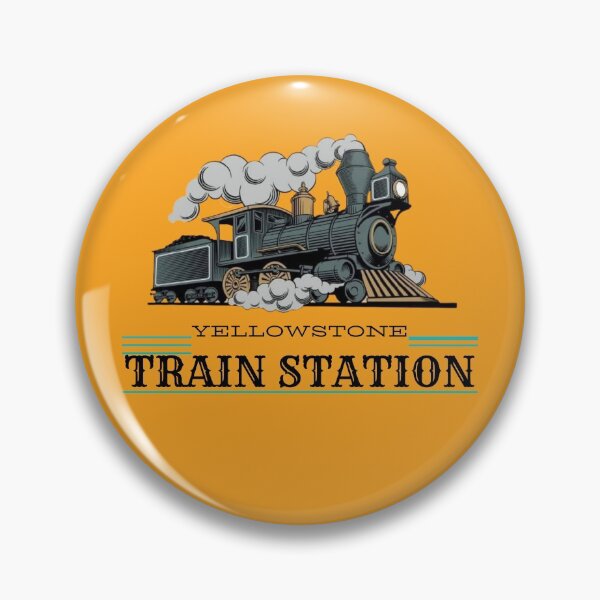 Item preview, yellowstone train station designed and sold by les3soleils.