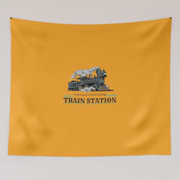 Item preview, yellowstone train station designed and sold by les3soleils.