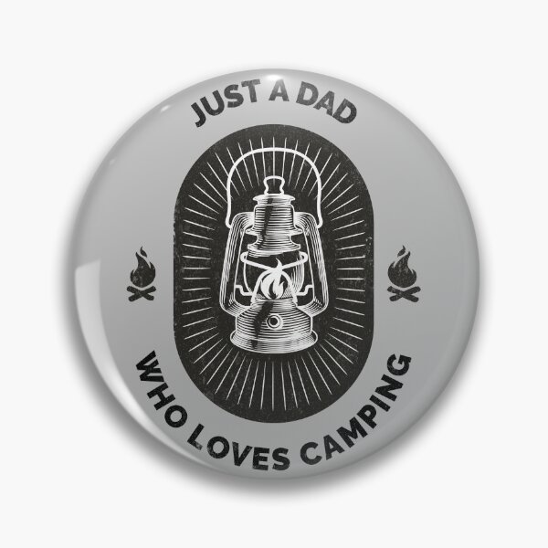 Item preview, Just A Dad Who Loves Camping designed and sold by Danielle Shafiki.