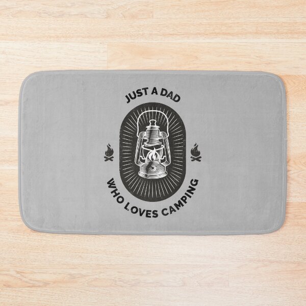 Item preview, Just A Dad Who Loves Camping designed and sold by Danielle Shafiki.
