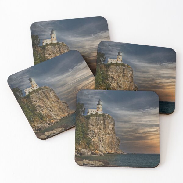 Item preview, Early Morning at Split Rock Lighthouse designed and sold by Kathy Weaver.