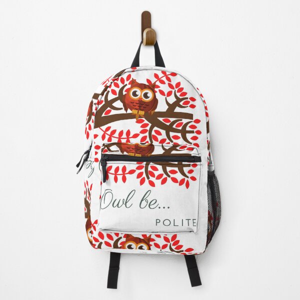 Item preview, Owl be Polite  designed and sold by trybecca.