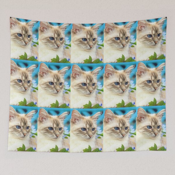 Item preview, Saoirse the lynx ragdoll cat designed and sold by Fluffycat2020.