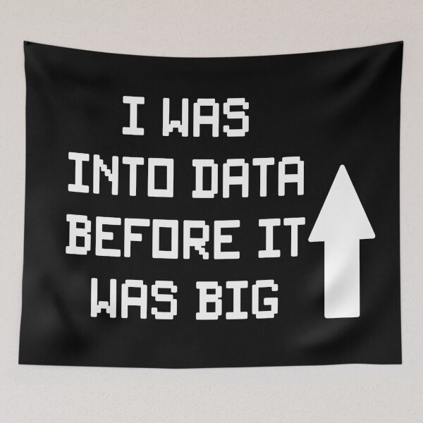 Item preview, I Was Into Data Before It Was Big Data Nerd designed and sold by Color-Sparkle.
