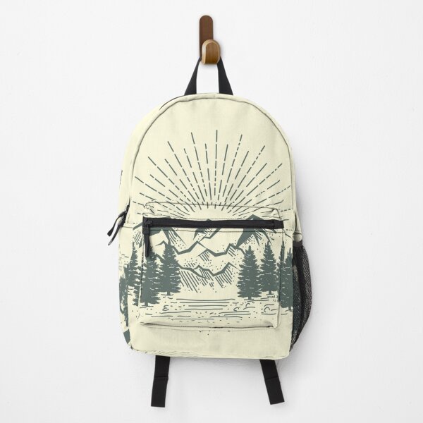 Item preview, Mountain Forest Illustration designed and sold by Peekonet.