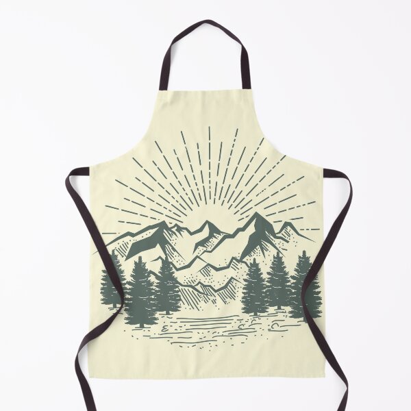Item preview, Mountain Forest Illustration designed and sold by Peekonet.