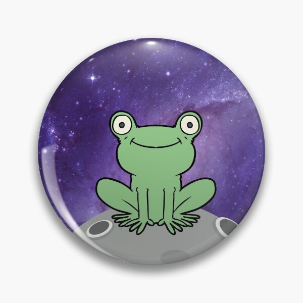 Item preview, frog in space designed and sold by thestilishera.