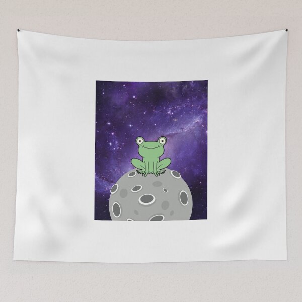 Item preview, frog in space designed and sold by thestilishera.