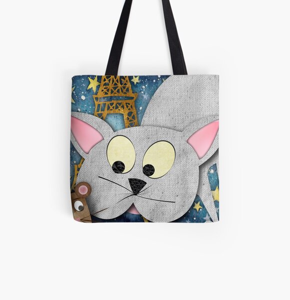 Les Amis de la Nuit All Over Print Tote Bag