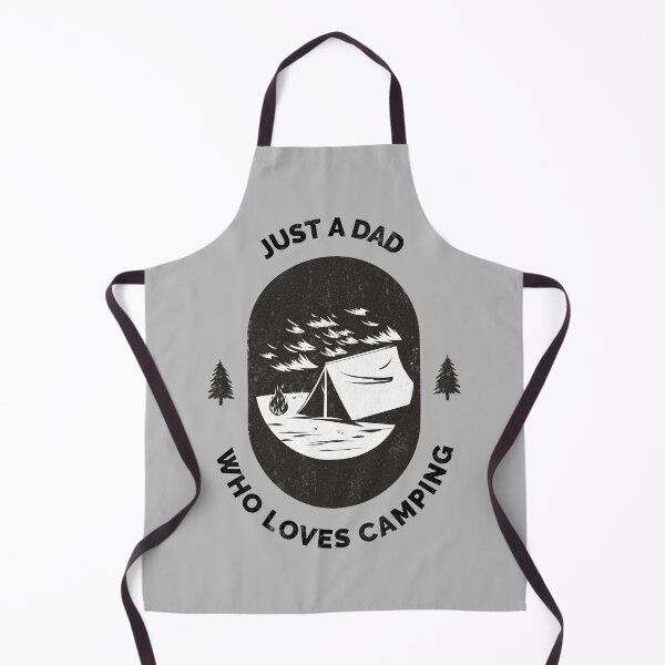 Item preview, Just A Dad Who Loves Camping designed and sold by Danielle Shafiki.