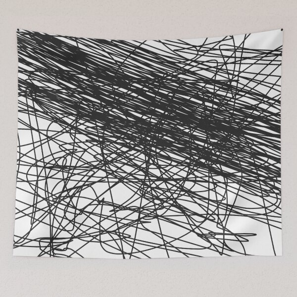 Item preview, Black Doodle Lines designed and sold by DHSTN.