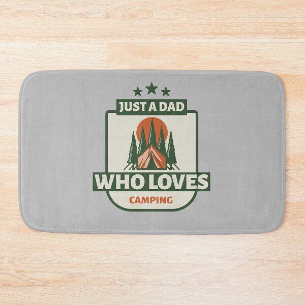 Item preview, Just A Dad Who Loves Camping designed and sold by Danielle Shafiki.