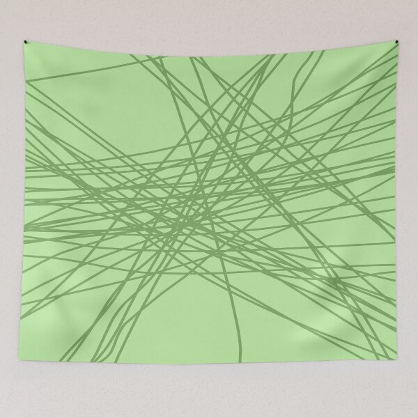 Item preview, Green Doodle Lines designed and sold by DHSTN.