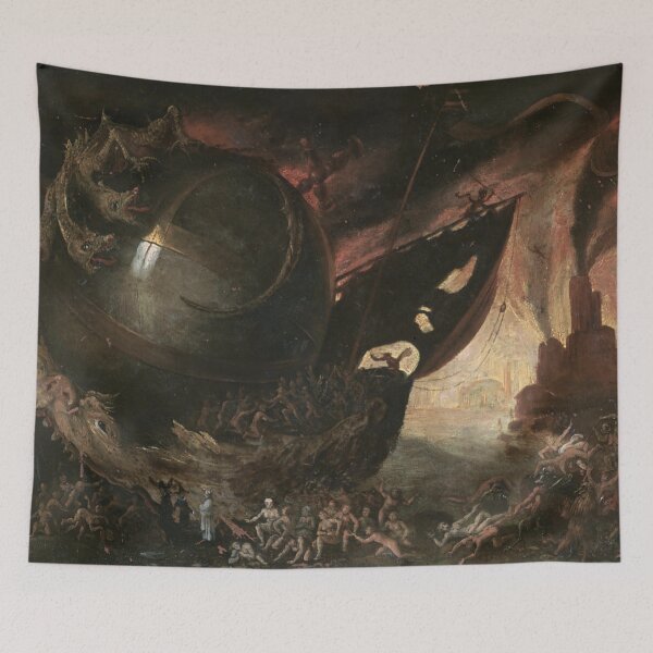 Item preview, Jacob Isaacsz van Swanenburg The Crossing of the Styx, 1591-1638 designed and sold by Infernal  Designs.