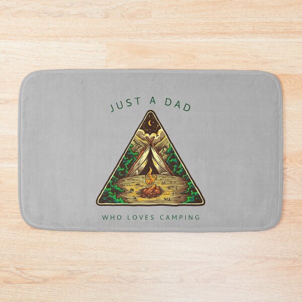 Item preview, Just A Dad Who Loves Camping designed and sold by Danielle Shafiki.