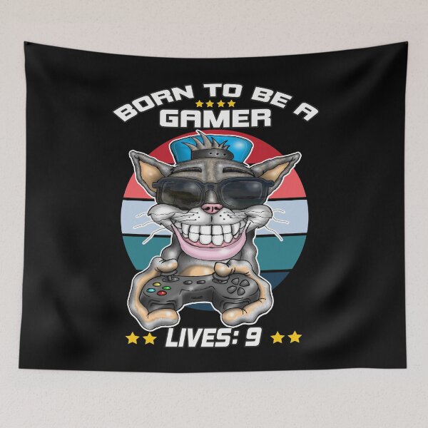 Item preview, Born To Be A Gamer Funny Video Gaming designed and sold by Status71.