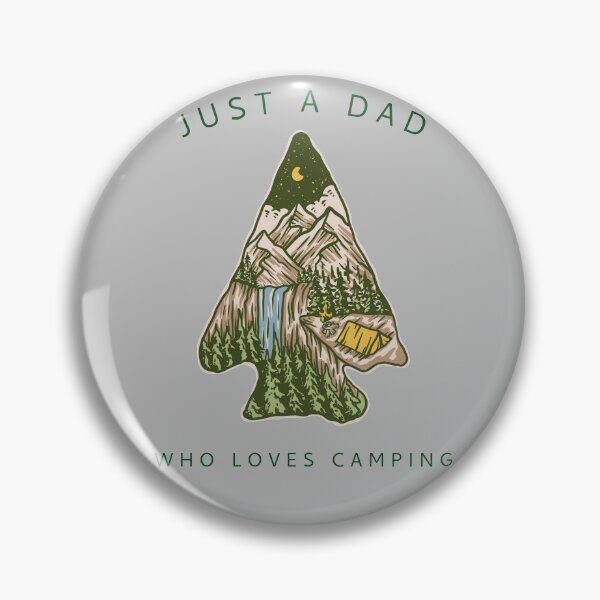 Item preview, Just A Dad Who Loves Camping designed and sold by Danielle Shafiki.