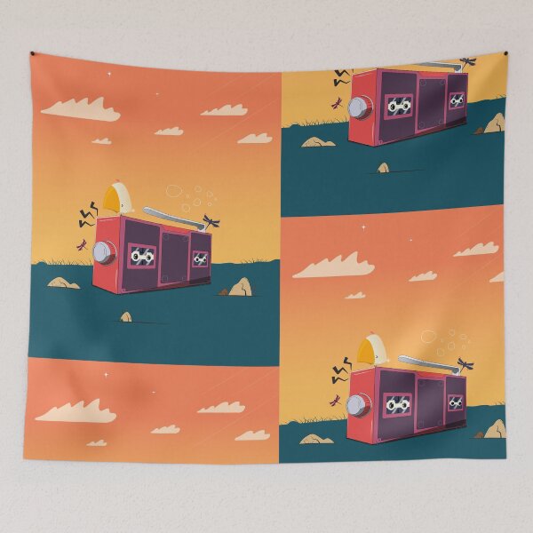 Item preview, Bird on Tape Recorder  designed and sold by SKV05.