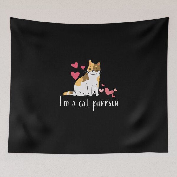 Item preview, I'm a cat purrson designed and sold by Sebastian Crafts.
