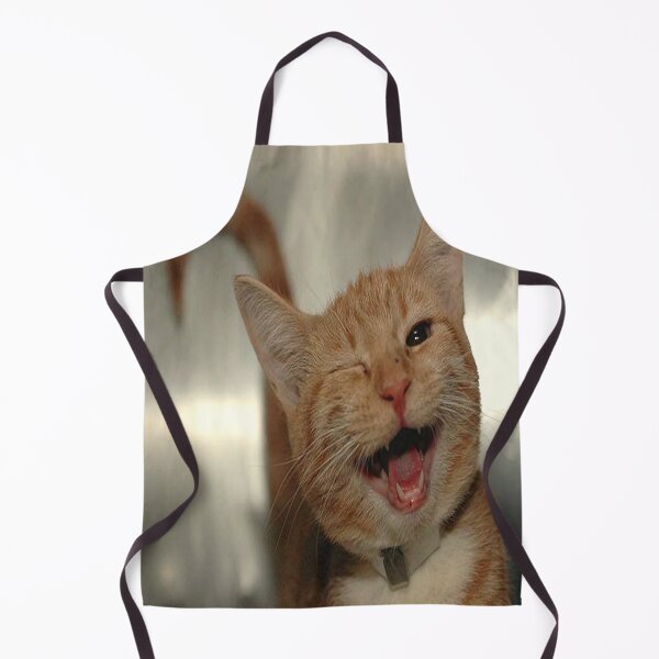 Item preview, Winking Happy Ginger Cat designed and sold by MurphyMorganGifts.