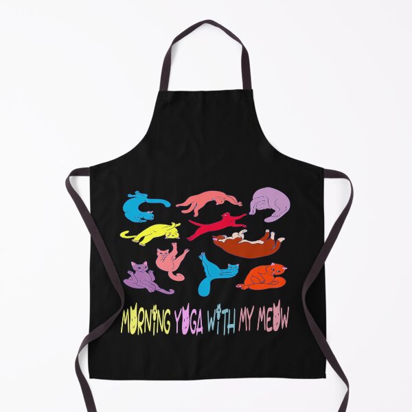 Item preview, Morning yoga with my meow designed and sold by hadeer54.
