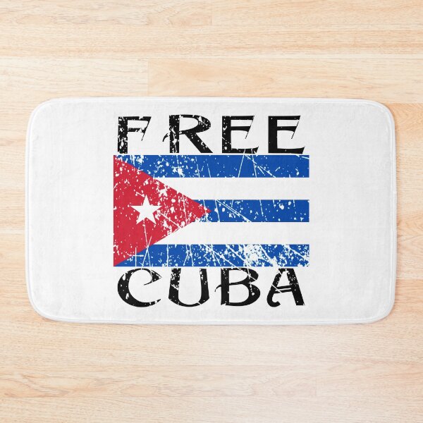 Item preview, Free Cuba (Anti-Communism, Freedom, Cuba Libre, Libertad, #SOSCuba) - Dark Version designed and sold by BattleMtnArmory.