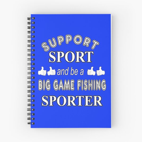 Item preview, Support Sport Big Game Fishing Sporter designed and sold by captainpeter.