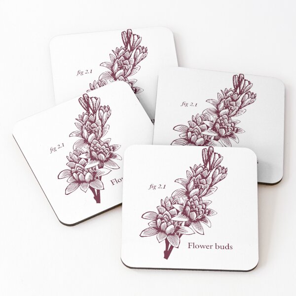 Item preview, Flower Buds Botanical Design designed and sold by WildGinger-.