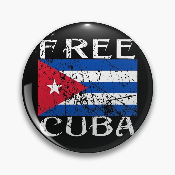 Item preview, Free Cuba (Anti-Communism, Freedom, Cuba Libre, Libertad, #SOSCuba) - Light Version designed and sold by BattleMtnArmory.