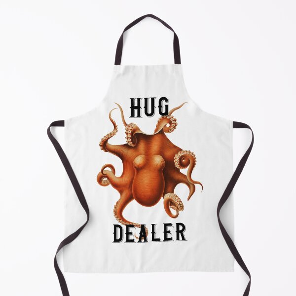 Artikelvorschau, HUG DEALER FUNNY retro octopus HUMOROUS DESIGN  entworfen und verkauft von FleurDeTango.