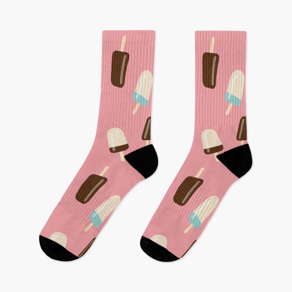 Item preview, summery popsicle pattern with chocolate icing designed and sold by TrueType.