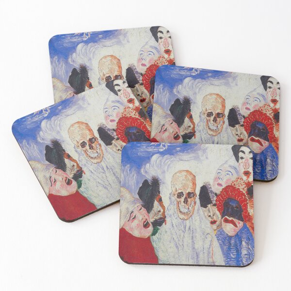 Item preview, Death and the Masks-James Ensor designed and sold by LexBauer.