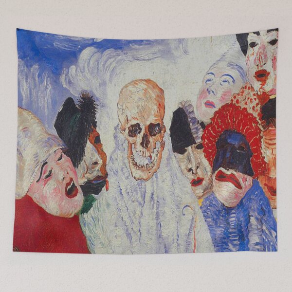 Item preview, Death and the Masks-James Ensor designed and sold by LexBauer.