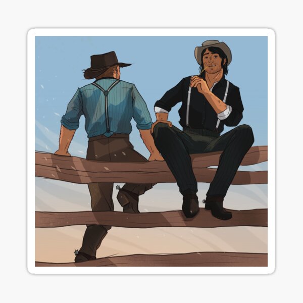 Arthur Morgan Appreciation Sticker for Sale by Lara Frost