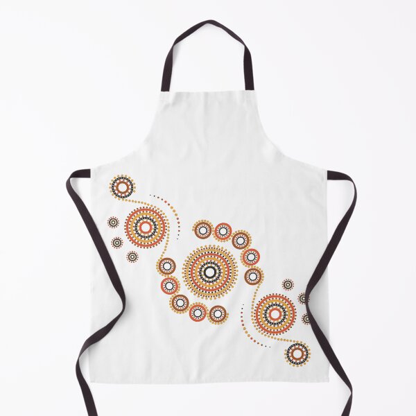 Item preview, Aboriginal Art Aborigine Australian Indigenous Land Mosaic Aboriginal Aboriginal Flag Bigambul Points Circle Autumn Day Gift For Mother dotart Sister Painting Mom designed and sold by MeryemSpace.