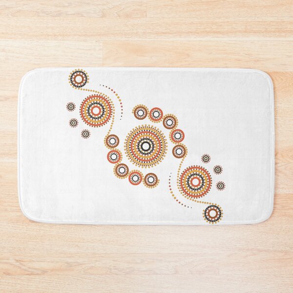 Item preview, Aboriginal Art Aborigine Australian Indigenous Land Mosaic Aboriginal Aboriginal Flag Bigambul Points Circle Autumn Day Gift For Mother dotart Sister Painting Mom designed and sold by MeryemSpace.