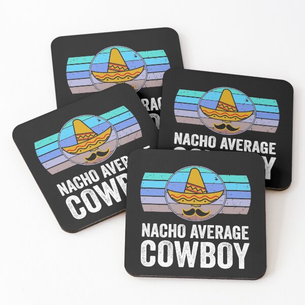 Item preview, NACHO AVERAGE COWBOY - Funny Big Bro Shirt  - Vintage Finish Nacho Lover Tee designed and sold by NewDayDesigns.