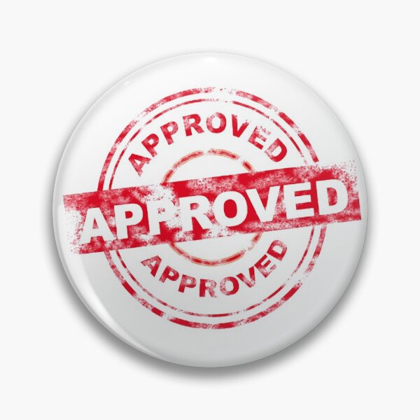 Item preview, Rubber Stamp | Approved designed and sold by YI-Creations.