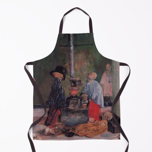 Item preview, Skeletons Trying to Warm Themselves-James Ensor designed and sold by LexBauer.