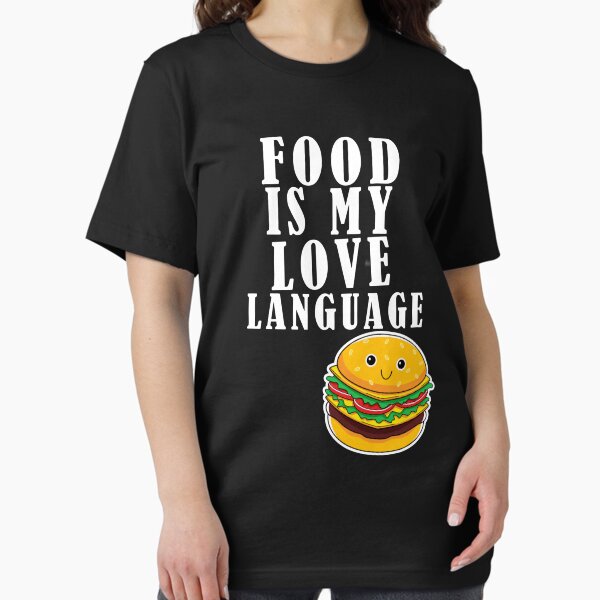 Item preview, Food Is My Love Language - Burger designed and sold by Club7Studios.