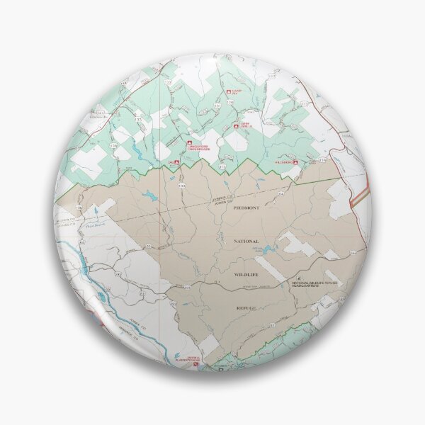 Item preview, Oconee National Forest Map (2008) Northern Georgia Woodland Reserve Atlas designed and sold by BravuraMedia.