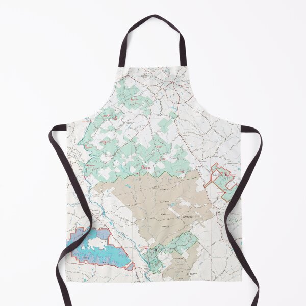 Item preview, Oconee National Forest Map (2008) Northern Georgia Woodland Reserve Atlas designed and sold by BravuraMedia.