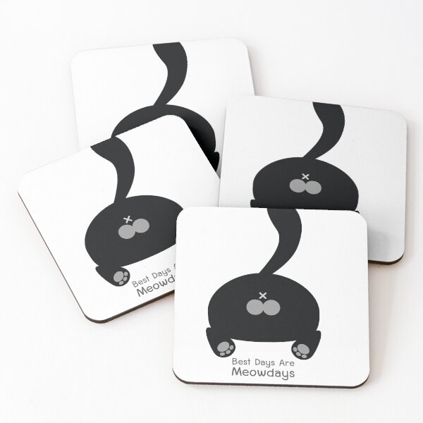 Item preview, Best Days Are Meowdays with Black Cat designed and sold by Babadollcraft.