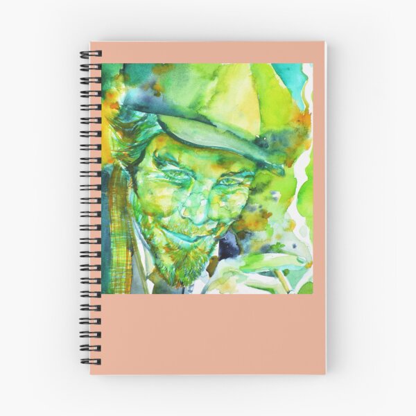 Item preview, Tom Waits TOM WAITS watercolor portrait . designed and sold by GidurLokat.