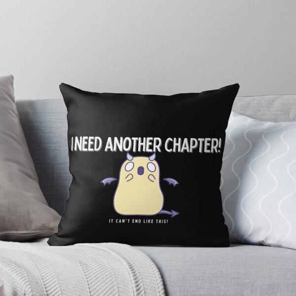Item preview, I need another chapter! - relatable bibliophile quote sticker print designed and sold by ThousandAutumns.